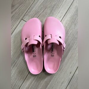Birkenstock Boston Eva Clog. Fondant Pink. Size 37.